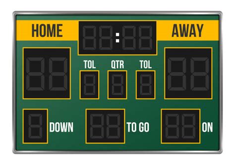 Fresh 45 of Football Scoreboard Clipart | pjetcar