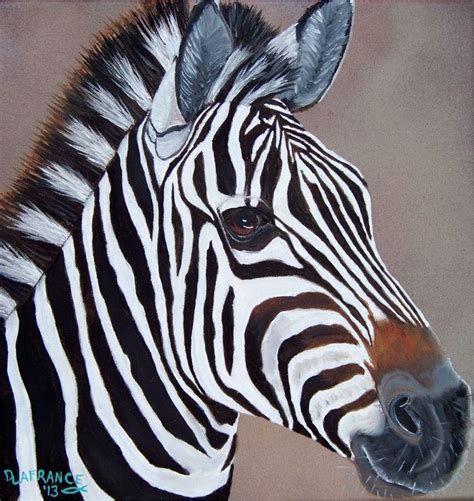 Colorful Zebra Oil Painting | Zebra art, Zebra, Zebras