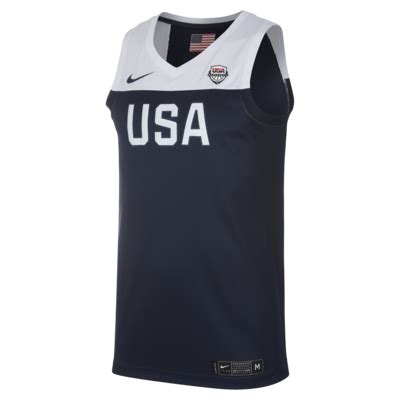 USA Nike (Road) Men's Basketball Jersey. Nike CH