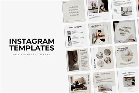 Small Business Instagram Templates | Creative Market