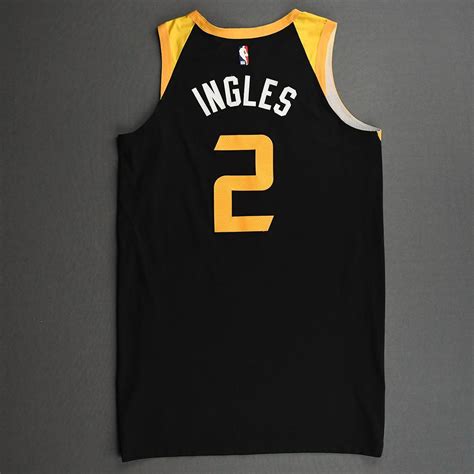 Joe Ingles - Utah Jazz - Game-Worn City Edition Jersey - 1st Half ...