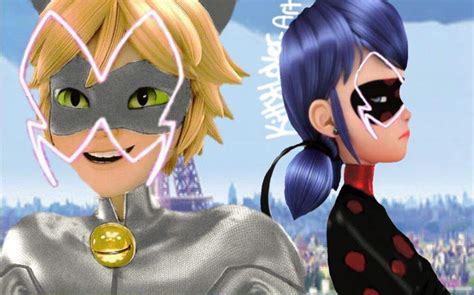 Akumatized ladybug + chat noir | ¡Miraculous Ladybug! Amino