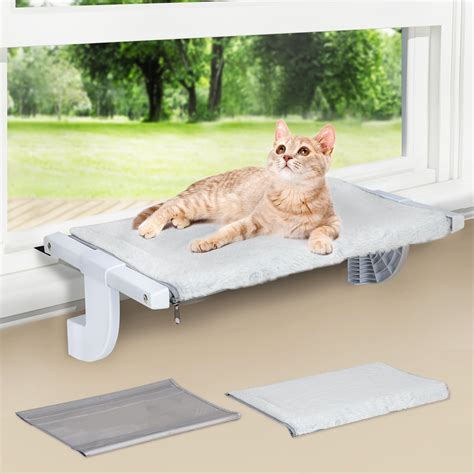 Amazon.com : Zoratoo Window Sill Mount Cat Perch for Indoor Cats, One ...