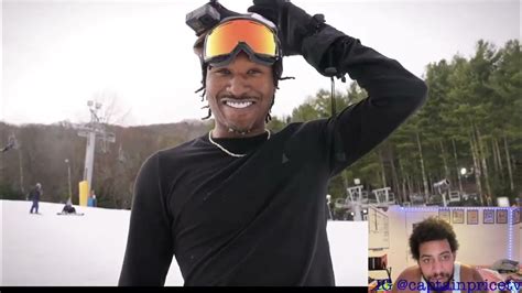 Duke Dennis Pressed By A Couple While Snowboarding (Reaction) - YouTube