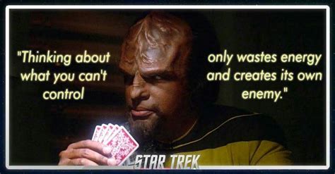 Klingon Saying quoted by Worf | Star trek quotes, Geek quotes, New star trek