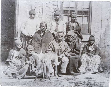 Aborigines at Oyster Cove, Tasmania, National Portrait Gallery