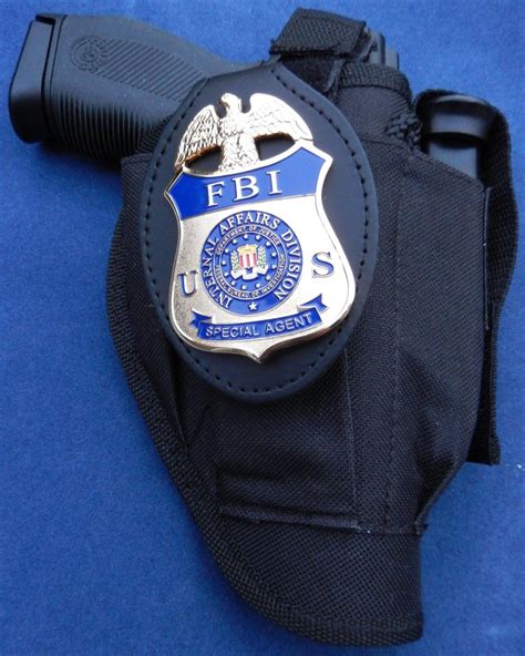 Badge holder clip on FBI IA - Hollinsigne