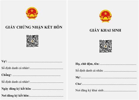 Cách lấy giấy khai sinh điện tử có mã QR - HoaTieu.vn