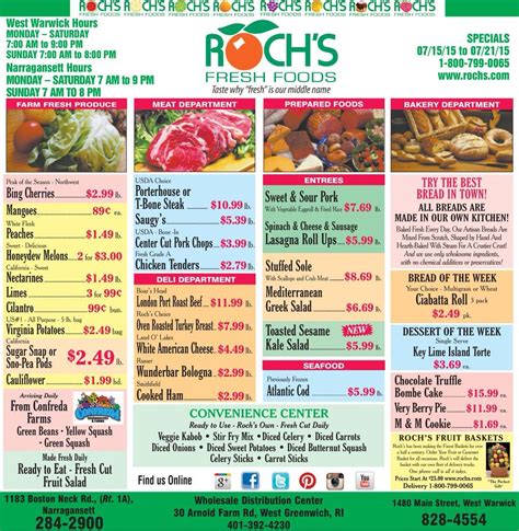 Roch's Fresh Foods on Twitter | Fresh food, Food, Fresh fruits and ...