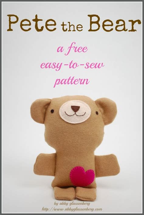 Valentine Teddy Bears DIY | Plushie Patterns