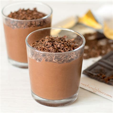 two ingredient chocolate mousse