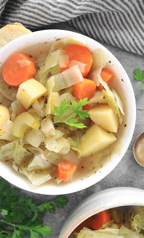 Vegan Cabbage Soup - Clean Green Simple