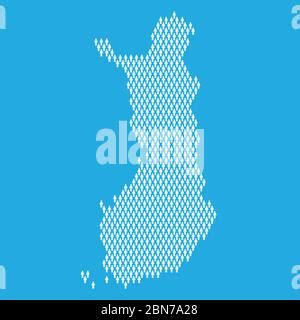 Finland population infographic. Map made from stick figure people Stock Vector Image & Art - Alamy