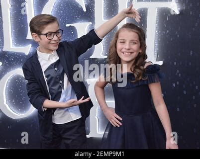 (L-R) Jacob Tremblay and Erica Tremblay at the CBS All Access New ...