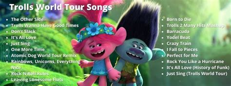 20 Trolls World Tour Songs and Lyrics | Featured Animation