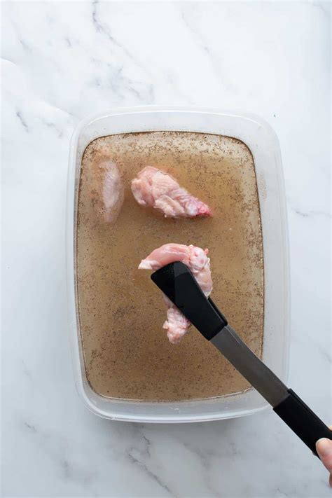 Easy Brine For Chicken Wings | Hint of Healthy