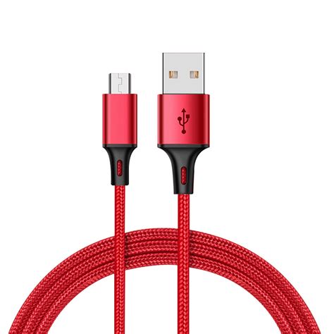 2.4A Braided Micro USB Cable For Mobile Phone (100cm) - ByteCable