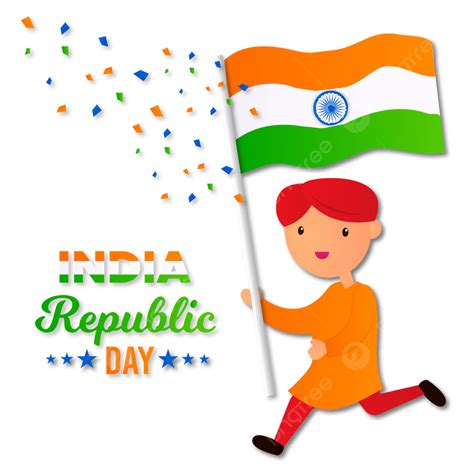 India Republic Day Vector PNG Images, India Republic Day With Running ...