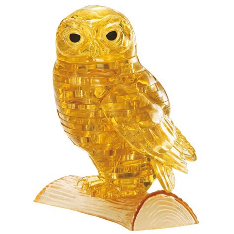 3D Crystal Perched Owl Puzzle | Spilsbury