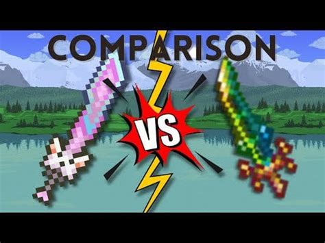 Terrablade vs Meowmere Comparison : Terraria