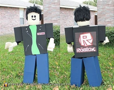 Cool Homemade Roblox Costume of my Son's Avatar