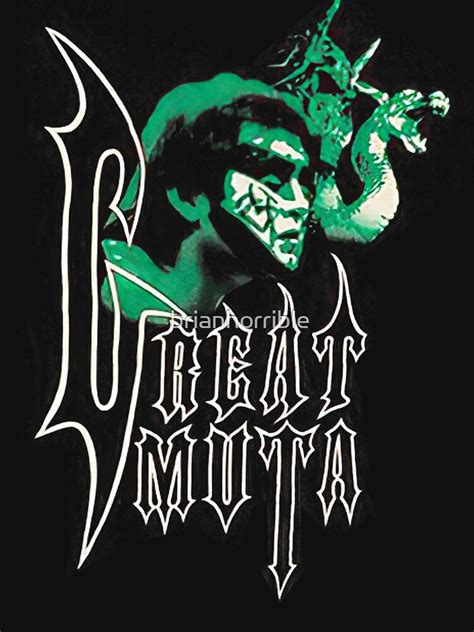 "Great Muta" T-shirt for Sale by brianhorrible | Redbubble | muta t-shirts - njpw t-shirts ...