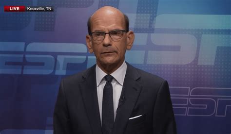 Paul Finebaum Abruptly Left His Show Live On-Air - The Spun