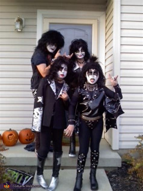 Kiss Band Costume for Group