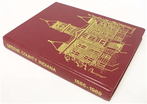 The History of Greene County Indiana 1885 - 1989 - Families - Townships | eBay