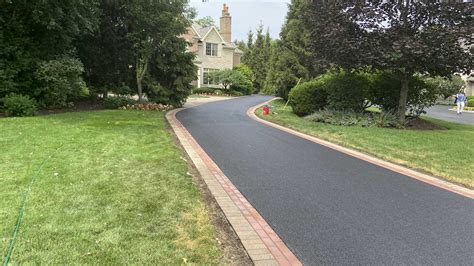 Asphalt Driveway R&R. Brick Borders Lake Forest | Total Paving and Brick Services Residential ...