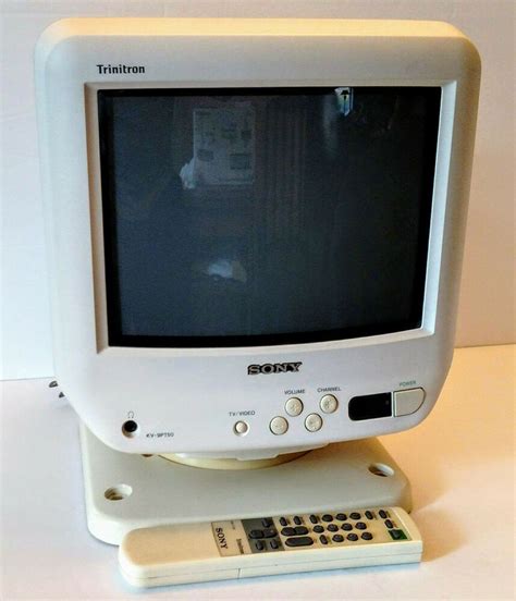 Sony Trinitron KV-9PT50 9" Color CRT w Remote and Dual-Mode Bracket Base Exc ! #Sony | Sony ...