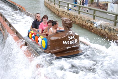 Sea World (Australia) - Viking's Revenge Flume Ride