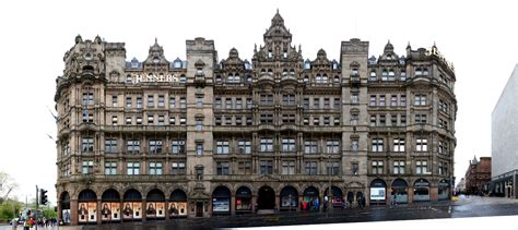 Edinburgh Architecture | The scottish capital in streetscape panoramas - PANORAMASTREETLINE