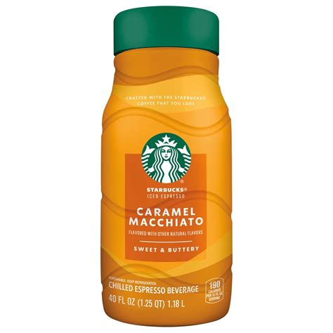 Starbucks Caramel Macchiato Chilled Espresso Beverage - Shop Coffee at ...