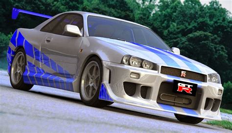 Automobile Cinema: Fast and Furious Series: Nissan Skyline GT-R R34