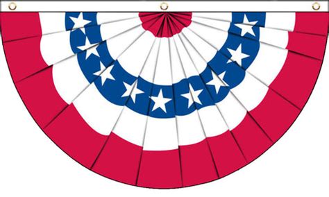 AMERICAN USA BUNTING HANGING BANNER 5X3 FLAG ( sold by the piece ) – Novelties Company