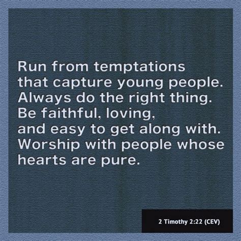 2 Timothy 2:22 | 2 timothy 2 22, Biblical verses, Words