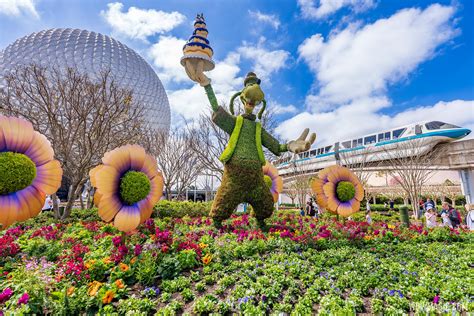 2022 EPCOT International Flower and Garden Festival blooms at Walt Disney World as part of 'The ...