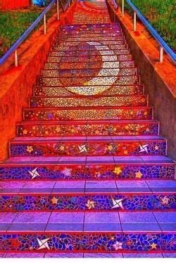 moroccan stairs | stairs... | See You There: Morocco | Mosaic stairs, Tile stairs, Stairs