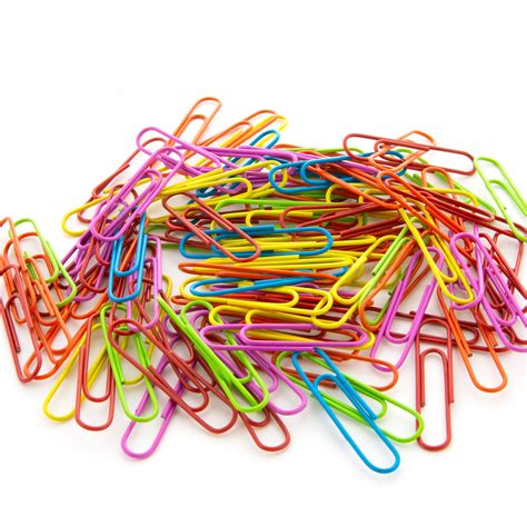 BAZIC Jumbo (50mm) Color Paper Clips (100/Pack) Bazic Products