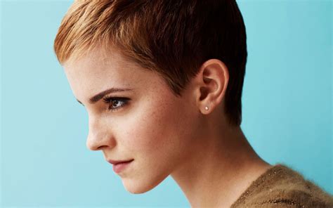 Emma Watson Short Hair wallpaper | celebrities | Wallpaper Better