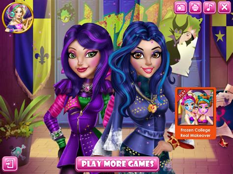 Descendants Wicked Real Makeover - Girls games - GamingCloud