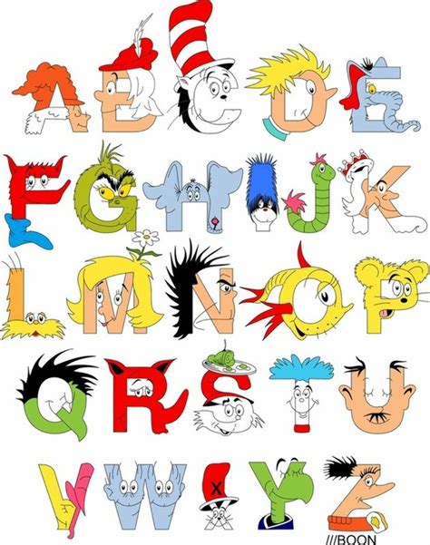 Download High Quality dr seuss clipart alphabet Transparent PNG Images - Art Prim clip arts 2019