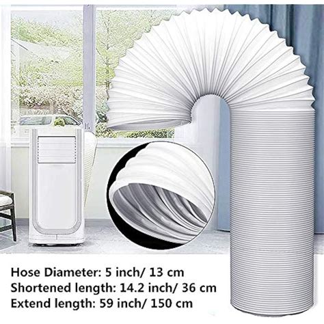 Exhaust Hose 5 Inch Diameter Ac Unit Duct For Lg Portable Air Conditioner Parts | eBay