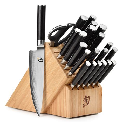 Shun Classic Knife Block Set - 23 Piece – Cutlery and More