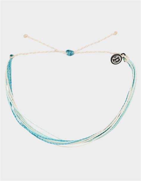 PURA VIDA Clean Beaches Bracelet - BLUE/WHT | Tillys