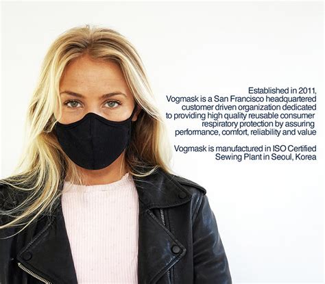 Vogmask - Filtering Face Mask Industry Leader - High Efficiency Particulate Filter - Stylish ...