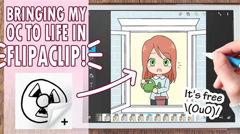 Animating in FlipaClip For The First Time! It's free, yay! - YouTube