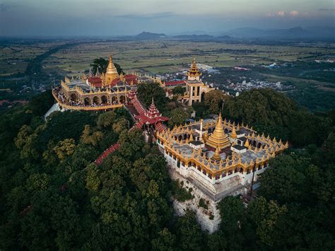 MYANMAR Temples from Above on Behance