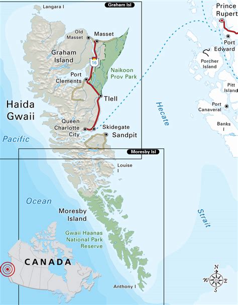 Haida Gwaii Islands (BC Canada) cruise port schedule | CruiseMapper